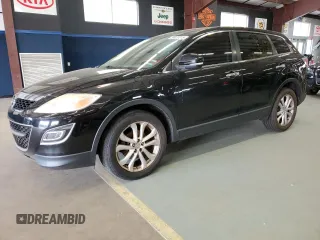 2012 Mazda CX-9 Grand Touring z VIN JM3TB3DV3C0341516, wystawiony jako Copart lot #59920215 z przebiegiem 160 511 mil mil oraz Czysty tytuł • Clean title. Historia ofert i sprzedaży dostępna na DreamBid. Obrazek 1.