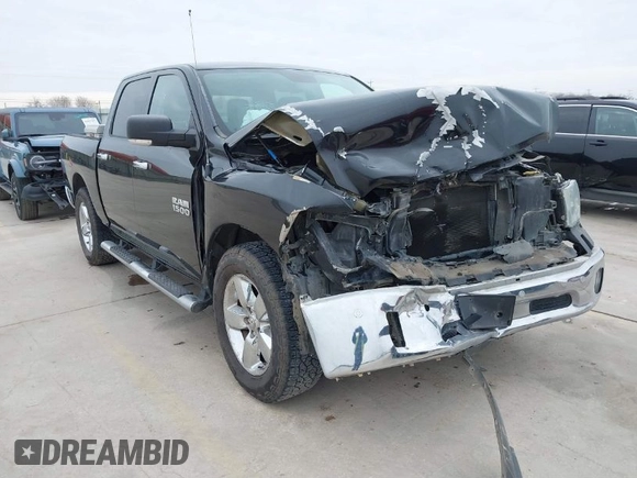 2016 Ram 1500 Big Horn with VIN 1C6RR6LG3GS155446, listed as a IAAI auction lot 41623506 with 128,393 mi miles. Bid and sale history available at carsss.com. Image 1.