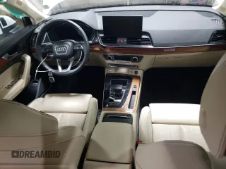 2023 Audi Q5 S line Prestige with VIN WA1F2AFY7P2026613, listed as a Copart auction lot 88807185 with 23,607 mi miles and Salvage Title. Bid and sale history available at carsss.com. Image 8.