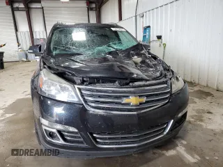 2015 Chevrolet Traverse LTZ with VIN 1GNKVJKDXFJ183899, listed as a Copart auction lot 75819424 with 162,536 mi miles and Salvage Title. Bid and sale history available at DreamBid. Image 5.