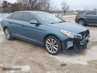 2017 Hyundai Sonata SE with VIN 5NPE24AF9HH445488, listed as a IAAI auction lot 41058868 with 146,812 mi miles. Bid and sale history available at carsss.com. Image 1.
