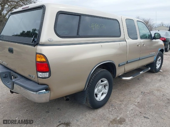 2002 Toyota Tundra SR5 with VIN 5TBRT34192S285132, listed as a IAAI auction lot 41998521 with 107,825 mi miles. Bid and sale history available at carsss.com. Image 4.