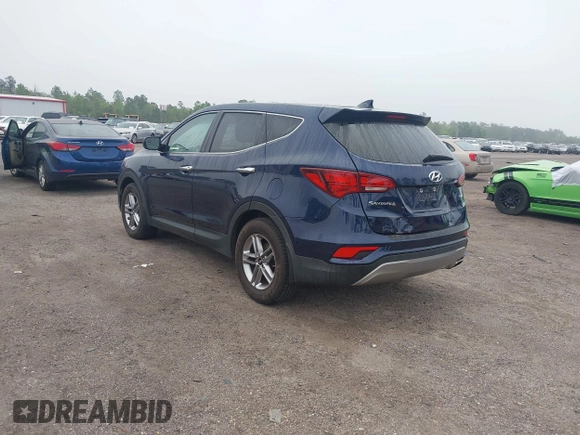 2017 Hyundai Santa Fe Sport 2.4L with VIN 5XYZT3LB8HG491548, listed as a IAAI auction lot 41926176 with 85,949 mi miles. Bid and sale history available at carsss.com. Image 3.
