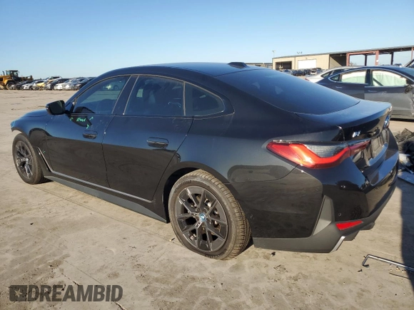 2023 BMW i4 eDrive35 z VIN WBY43AW09PFP96940, wystawiony jako Copart lot #85952064 z przebiegiem 18 978 mil mil oraz Szkoda całkowita • Salvage title. Historia ofert i sprzedaży dostępna na DreamBid. Obrazek 2.