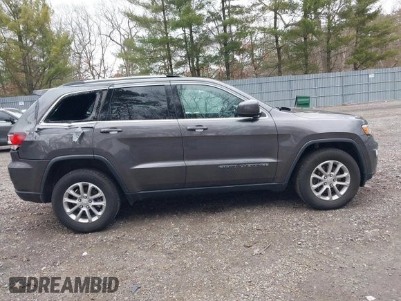 2021 Jeep Grand Cherokee Laredo X with VIN 1C4RJFAG6MC703691, listed as a IAAI auction lot 41655340 with 53,300 mi miles and . Bid and sale history available at DreamBid. Image 13.