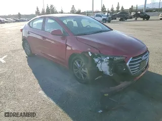 2018 Hyundai Elantra SEL with VIN 5NPD84LF1JH217630, listed as a Copart auction lot 46940535 with 75,256 mi miles and Salvage Title. Bid and sale history available at carsss.com. Image 10.