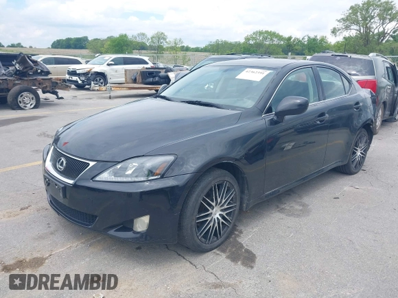 2008 Lexus IS 250 with VIN JTHCK262082019982, listed as a IAAI auction lot 42362391 with 202,105 mi miles and . Bid and sale history available at DreamBid. Image 2.