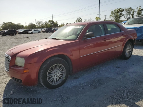 2009 Chrysler 300 LX with VIN 2C3KA43D29H553628, listed as a Copart auction lot 52416575 with 100,547 mi miles and Salvage Title. Bid and sale history available at carsss.com. Image 1.