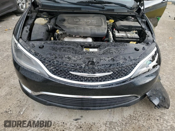 2015 Chrysler 200 Limited with VIN 1C3CCCAB0FN554029, listed as a Copart auction lot 50802925 with 187,435 mi miles and Salvage Title. Bid and sale history available at DreamBid. Image 11.