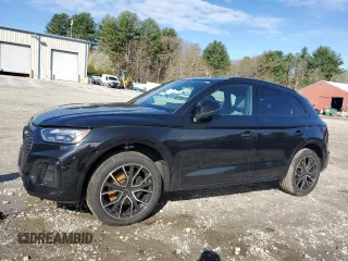 2022 Audi SQ5 Premium Plus with VIN WA1B4AFYXN2116361, listed as a Copart auction lot 51006964 with 10,145 mi miles and . Bid and sale history available at DreamBid. Image 1.
