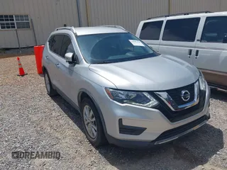 2017 Nissan Rogue SV with VIN KNMAT2MT7HP554571, listed as a IAAI auction lot 42543238 with 71,292 mi miles and . Bid and sale history available at DreamBid. Image 1.