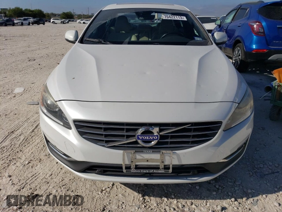 2016 Volvo S60 T5 Drive-E Premier with VIN YV126MFK0G2392154, listed as a Copart auction lot 70422113 with 45,626 mi miles. Bid and sale history available at carsss.com. Image 5.