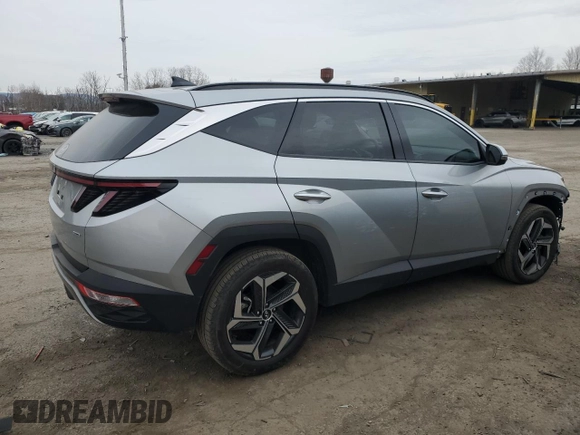 2024 Hyundai Tucson Limited with VIN 5NMJECDE0RH316489, listed as a Copart auction lot 50958555 with 16,980 mi miles and Salvage Title. Bid and sale history available at carsss.com. Image 3.