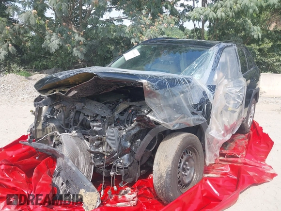 2019 Toyota RAV4 LE with VIN 2T3H1RFV3KC015535, listed as a IAAI auction lot 41999076 with 99,375 mi miles and . Bid and sale history available at DreamBid. Image 6.