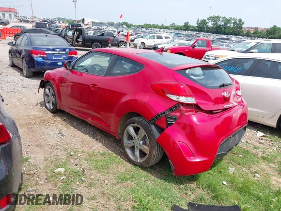 2012 Hyundai Veloster w/Black Int with VIN KMHTC6AD7CU049570, listed as a IAAI auction lot 42265051 with 79,896 mi miles and . Bid and sale history available at DreamBid. Image 3.