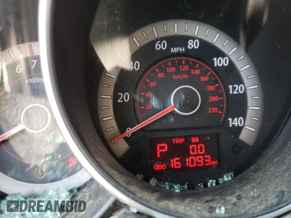 2010 Kia Forte EX z VIN KNAFU4A26A5861366, wystawiony jako Copart lot #51791605 z przebiegiem 161 093 mil mil oraz Szkoda całkowita • Salvage title. Historia ofert i sprzedaży dostępna na DreamBid. Obrazek 9.