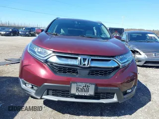 2018 Honda CR-V Touring with VIN 7FARW2H92JE097407, listed as a IAAI auction lot 41850708 with 117,201 mi miles. Bid and sale history available at carsss.com. Image 12.