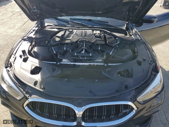 2020 BMW M8 with VIN WBSAE0C00LCD49661, listed as a Copart auction lot 49926535 with 33,098 mi miles and Salvage Title. Bid and sale history available at carsss.com. Image 11.