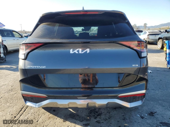 2023 Kia Sportage Hybrid SX-Prestige with VIN KNDPXCAGXP7011421, listed as a Copart auction lot 46977495 with 55,967 mi miles and Salvage Title. Bid and sale history available at carsss.com. Image 6.