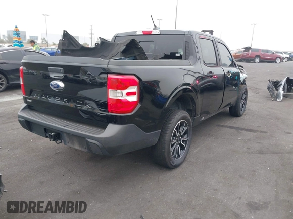 2022 Ford Maverick XL with VIN 3FTTW8E33NRA62111, listed as a IAAI auction lot 42083315 with 46,838 mi miles and . Bid and sale history available at DreamBid. Image 4.