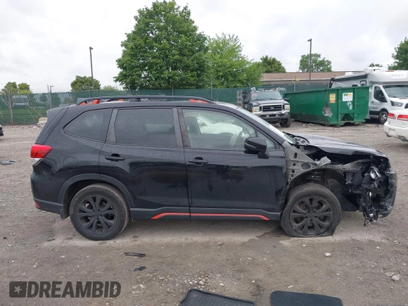 2019 Subaru Forester Special Sports with VIN JF2SKAKC8KH466295, listed as a IAAI auction lot 42321326 with 89,686 mi miles and . Bid and sale history available at DreamBid. Image 14.