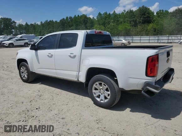 2020 Chevrolet Colorado 4WD LT with VIN 1GCGTCENXL1131110, listed as a Copart auction lot 55503655 with 91,950 mi miles and Salvage title. Bid and sale history available at DreamBid. Image 2.
