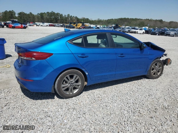 2018 Hyundai Elantra SEL with VIN 5NPD84LF9JH398587, listed as a Copart auction lot 50587155 with 48,380 mi miles and Salvage Title. Bid and sale history available at carsss.com. Image 3.