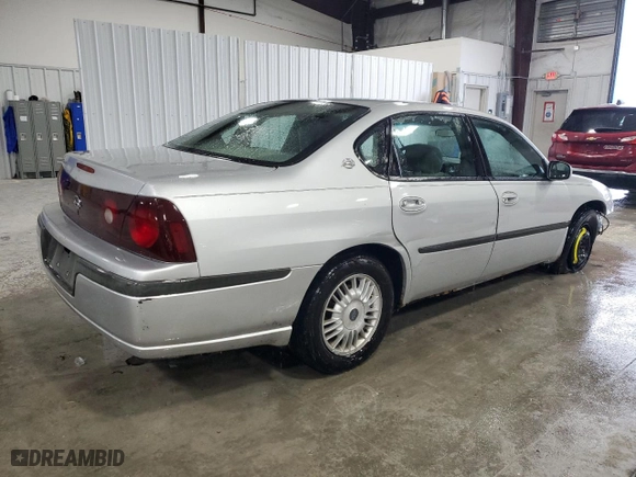 2001 Chevrolet Impala with VIN 2G1WF55E719350817, listed as a Copart auction lot 43957165 with 191,323 mi miles and Salvage Title. Bid and sale history available at carsss.com. Image 3.