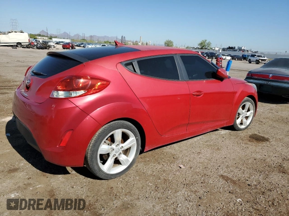 2012 Hyundai Veloster w/Black Int с VIN KMHTC6AD6CU042853, выставлен на аукционе Copart как лот 65559895 с пробегом 99 109 миль миль и Чистый • Clean title. История ставок и продаж доступна на DreamBid. Изображение 3.