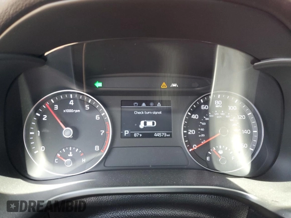 2021 Kia Forte LXS with VIN 3KPF24AD7ME324914, listed as a Copart auction lot 57499395 with 44,573 mi miles and Salvage title. Bid and sale history available at DreamBid. Image 9.