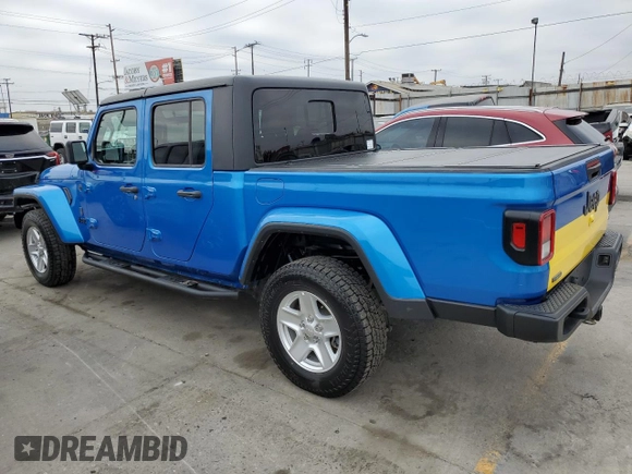 2022 Jeep Gladiator Willys with VIN 1C6JJTAM4NL130350, listed as a Copart auction lot 65083755 with 51,880 mi miles and Salvage title. Bid and sale history available at DreamBid. Image 2.