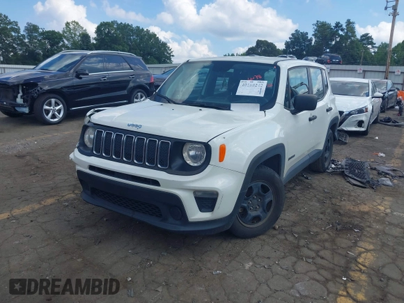 2020 Jeep Renegade Sport z VIN ZACNJAAB8LPL16038, wystawiony jako IAAI lot #40168242 z przebiegiem 105 275 mil mil oraz . Historia ofert i sprzedaży dostępna na DreamBid. Obrazek 16.
