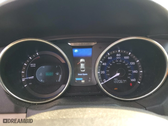 2012 Hyundai Sonata Hybrid with VIN KMHEC4A49CA020876, listed as a Copart auction lot 42588005 with NaN miles and Salvage Title. Bid and sale history available at carsss.com. Image 9.