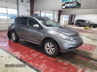 2014 Nissan Murano LE with VIN JN8AZ1MW2EW520174, listed as a Copart auction lot 88864335 with 65,566 mi miles and Salvage Title. Bid and sale history available at carsss.com. Image 4.