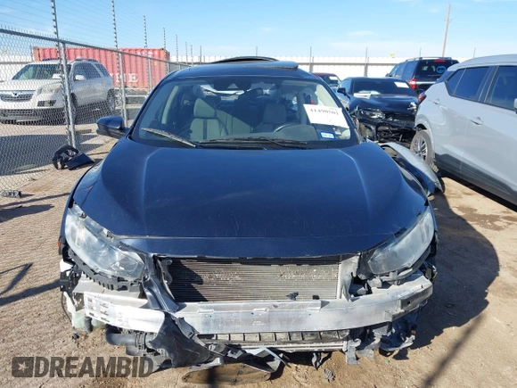 2020 Honda Civic Sedan EX with VIN 19XFC1F38LE002275, listed as a IAAI auction lot 41490501 with 1 mi miles. Bid and sale history available at carsss.com. Image 12.