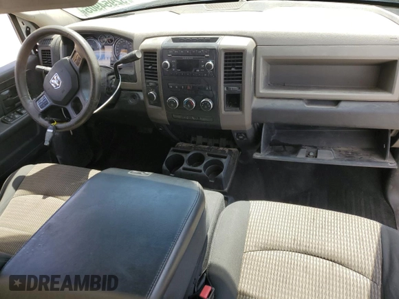 2012 Ram 2500 ST with VIN 3C6UD5HL9CG291025, listed as a Copart auction lot 52954905 with 114,634 mi miles and Salvage Title. Bid and sale history available at carsss.com. Image 8.