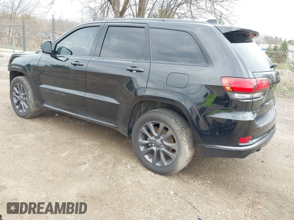 2019 Jeep Grand Cherokee High Altitude with VIN 1C4RJFCG2KC849046, listed as a IAAI auction lot 42100162 with 39,486 mi miles and . Bid and sale history available at DreamBid. Image 3.