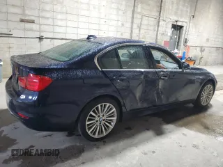 2013 BMW 3 Series 328i xDrive with VIN WBA3B3C57DF537268, listed as a Copart auction lot 57885985 with 122,050 mi miles and Salvage title. Bid and sale history available at DreamBid. Image 3.