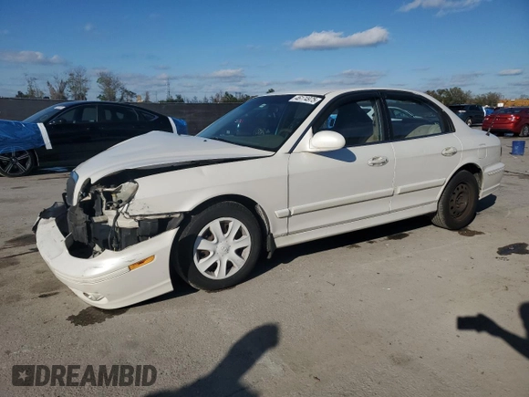 2003 Hyundai Sonata with VIN KMHWF25H33A907483, listed as a Copart auction lot 46174975 with 242,824 mi miles and Salvage Title. Bid and sale history available at carsss.com. Image 1.