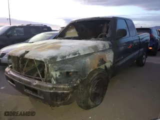 1998 Dodge Ram 1500 with VIN 1B7HC13Y4WJ164954, listed as a Copart auction lot 87490544 with 0 mi miles and Salvage Title. Bid and sale history available at carsss.com. Image 1.