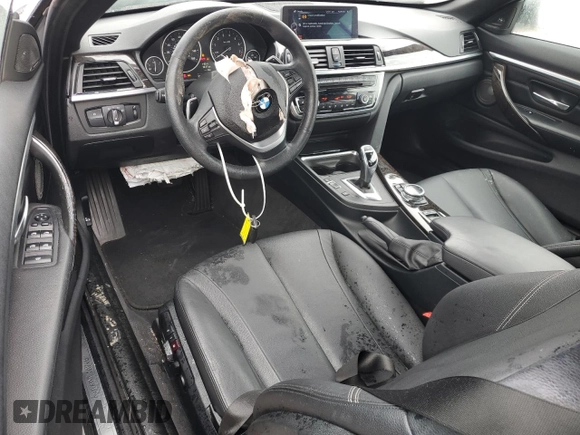 2014 BMW 4 Series 428i with VIN WBA3V7C50EJ873373, listed as a Copart auction lot 44395565 with 33,042 mi miles and Salvage title. Bid and sale history available at DreamBid. Image 8.