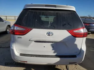 2017 Toyota Sienna LE Auto Access Seat with VIN 5TDKZ3DC8HS847703, listed as a Copart auction lot 84876684 with 175,928 mi miles and Salvage Title. Bid and sale history available at carsss.com. Image 6.