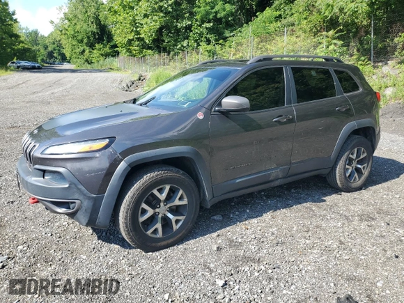 2015 Jeep Cherokee Trailhawk с VIN 1C4PJMBS3FW698997, выставлен на аукционе Copart как лот 63470875 с пробегом 107 535 миль миль и Списание • Salvage title. История ставок и продаж доступна на DreamBid. Изображение 1.