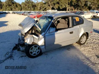 2005 Hyundai Accent GLS with VIN KMHCG35CX5U357839, listed as a Copart auction lot 81465454 with Not Provided miles and Salvage Title. Bid and sale history available at carsss.com. Image 1.