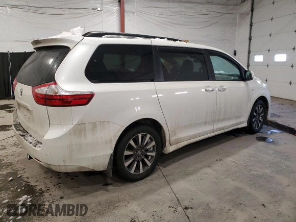 2019 Toyota Sienna XLE with VIN 5TDDZ3DC6KS218912, listed as a Copart auction lot 44767225 with 107,493 mi miles and Salvage Title. Bid and sale history available at carsss.com. Image 3.
