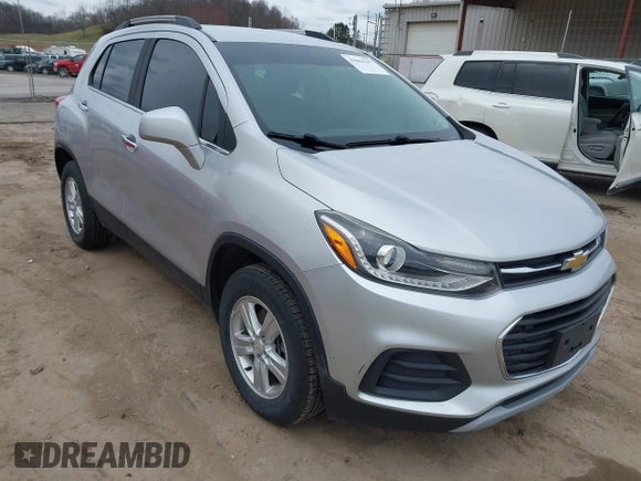 2017 Chevrolet Trax LT with VIN KL7CJPSB5HB201956, listed as a IAAI auction lot 41864297 with 62,688 mi miles and . Bid and sale history available at carsss.com. Image 1.