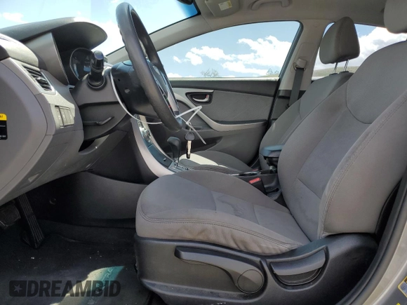 2013 Hyundai Elantra GLS z VIN 5NPDH4AE7DH162020, wystawiony jako Copart lot #54664595 z przebiegiem 165 999 mil mil oraz Szkoda całkowita • Salvage title. Historia ofert i sprzedaży dostępna na DreamBid. Obrazek 7.