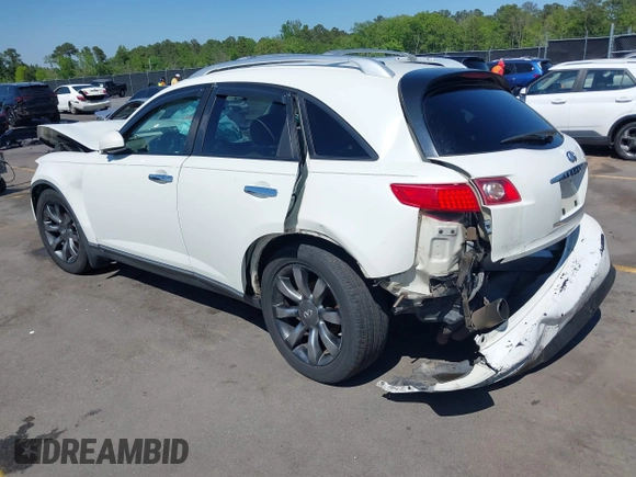 2004 Infiniti FX with VIN JNRBS08W34X402717, listed as a IAAI auction lot 42051750 with 267,390 mi miles and . Bid and sale history available at DreamBid. Image 3.