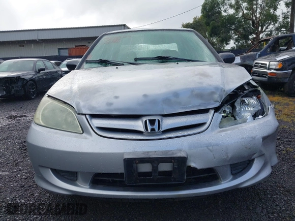 2005 Honda Civic LX with VIN 2HGES16545H568037, listed as a IAAI auction lot 41785307 with 170,913 mi miles and . Bid and sale history available at DreamBid. Image 12.