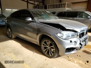 2017 BMW X6 xDrive35i with VIN 5UXKU2C33H0U29030, listed as a Copart auction lot 37497434 with 72,295 mi miles. Bid and sale history available at carsss.com. Image 4.